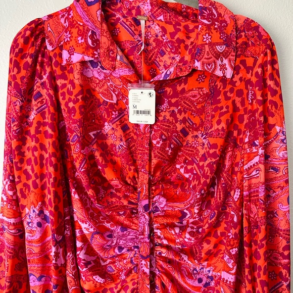 FREE PEOPLE BIANCA BLOUSE - Picture 3 of 5